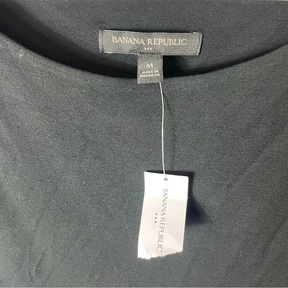 Banana Republic Black Sleeveless Knit Dress Size Medium - Picture 3 of 4